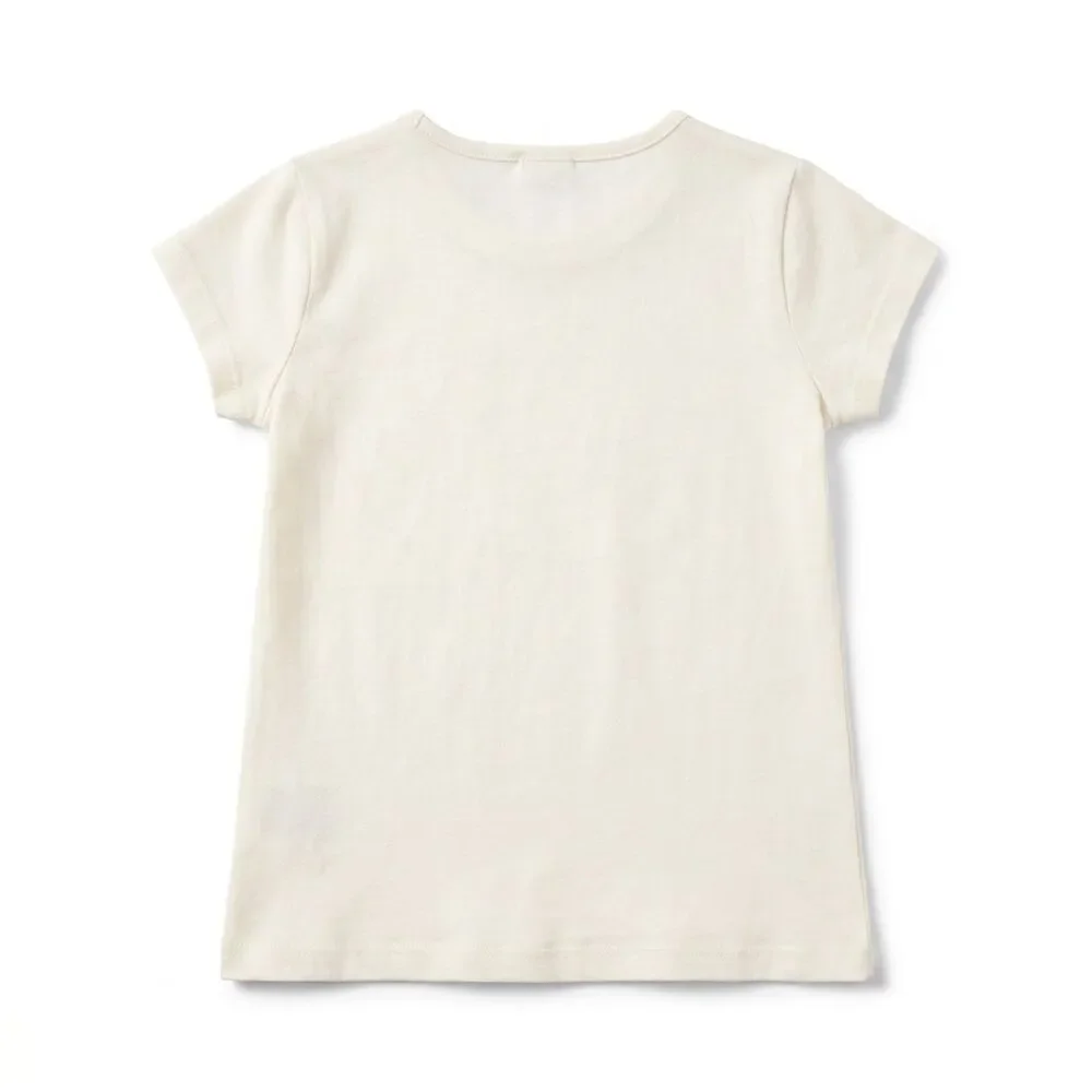 Vintage Gymboree Top Girls Size 5 White Cherry Pie Jubilee T Shirt Y2K NWT Bows